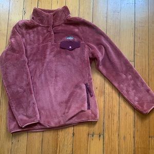 NWOT LL Bean Hi Pile Pullover Fleece gorgeous fall color